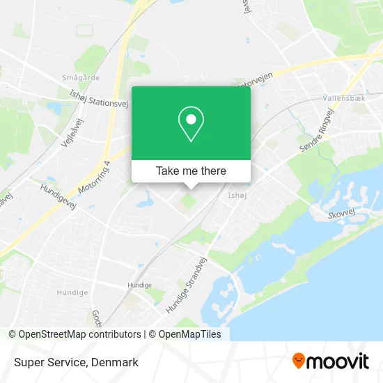 Super Service map