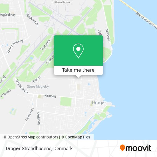 Dragør Strandhusene map