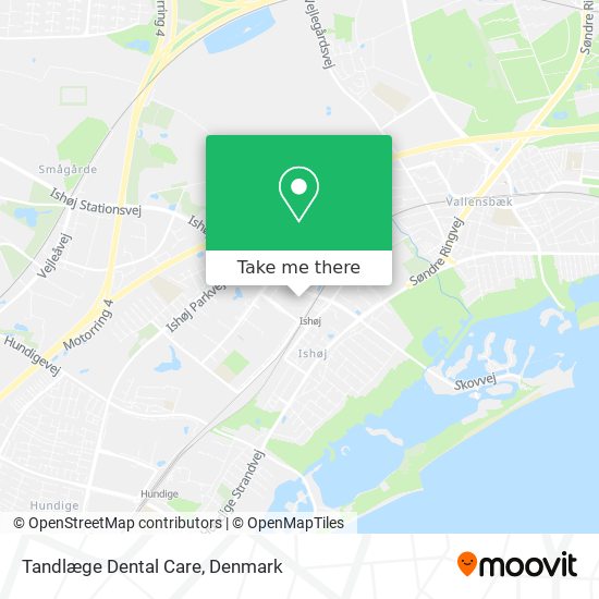 Tandlæge Dental Care map