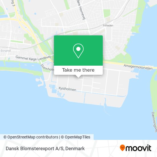Dansk Blomsterexport A/S map