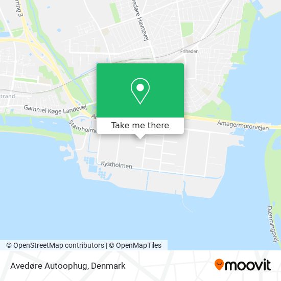 Avedøre Autoophug map