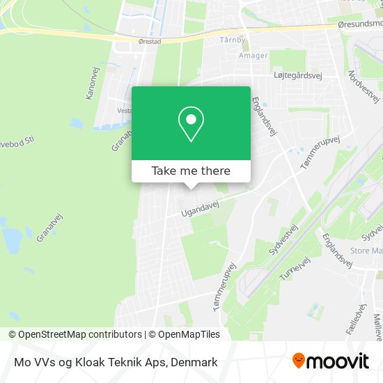 Mo VVs og Kloak Teknik Aps map