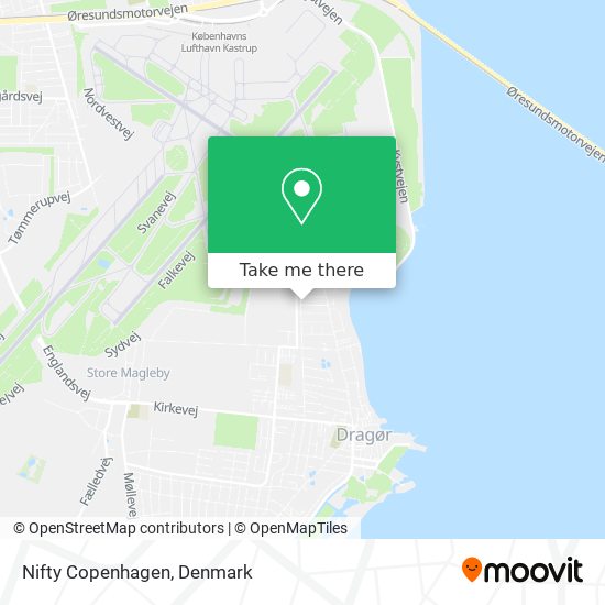 Nifty Copenhagen map