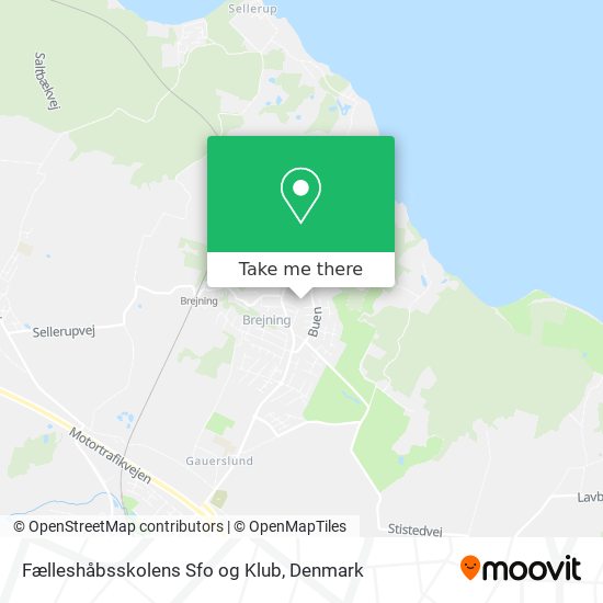 Fælleshåbsskolens Sfo og Klub map