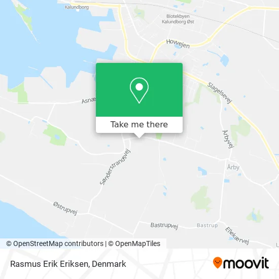 Rasmus Erik Eriksen map
