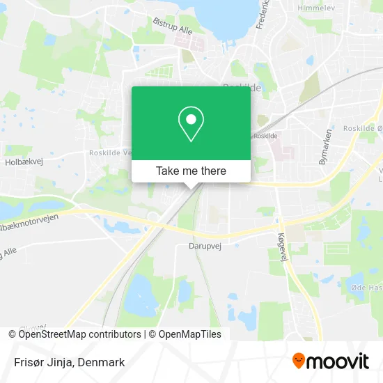Frisør Jinja map