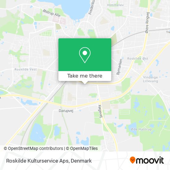 Roskilde Kulturservice Aps map