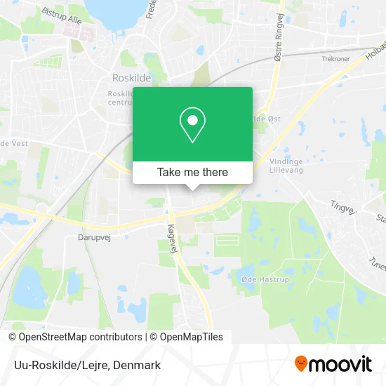 Uu-Roskilde/Lejre map