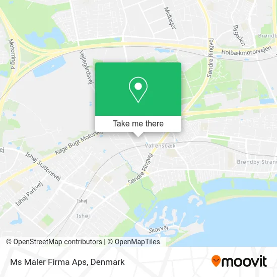 Ms Maler Firma Aps map