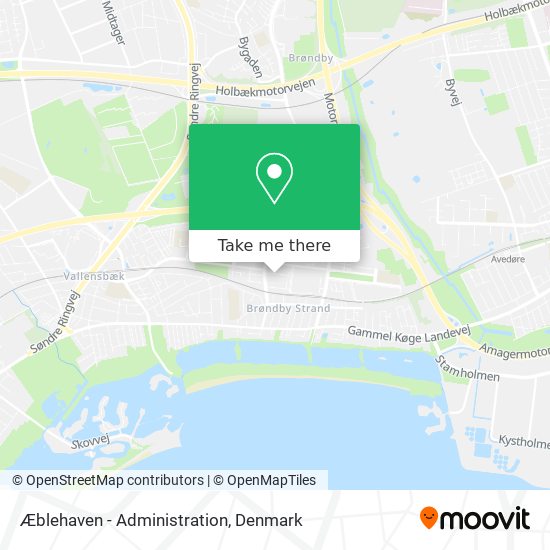 Æblehaven - Administration map