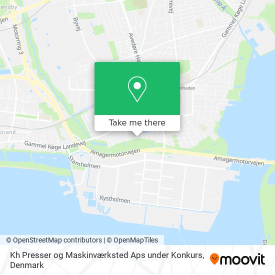 Kh Presser og Maskinværksted Aps under Konkurs map