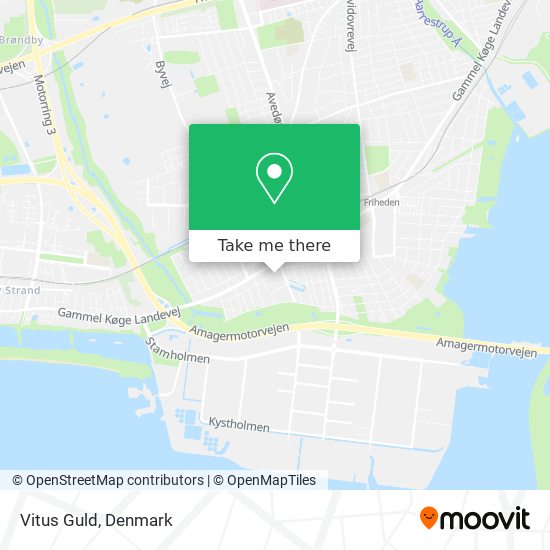 Vitus Guld map