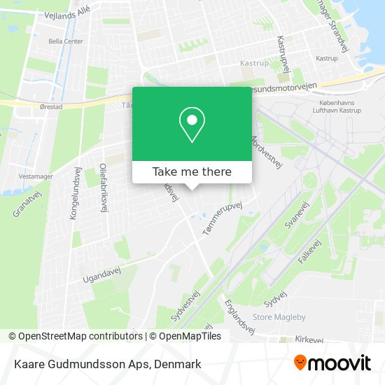 Kaare Gudmundsson Aps map