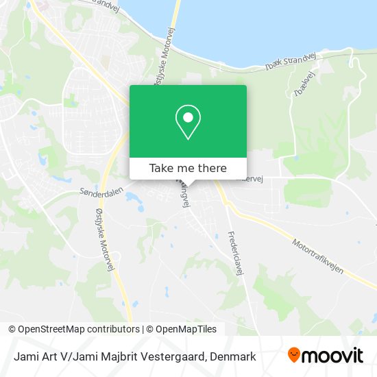 Jami Art V / Jami Majbrit Vestergaard map