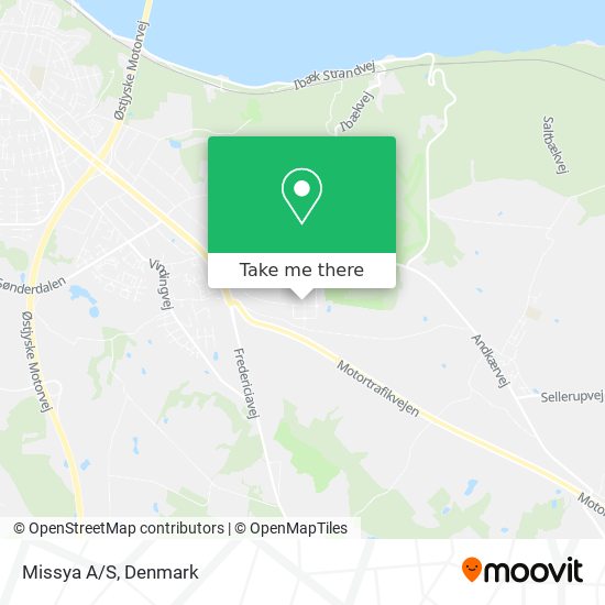 Missya A/S map