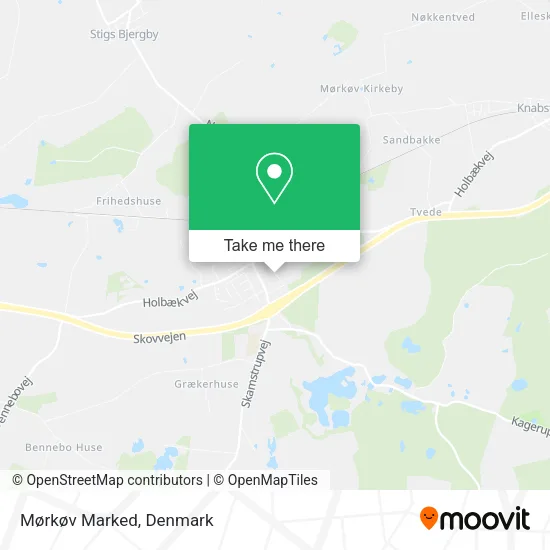 Mørkøv Marked map