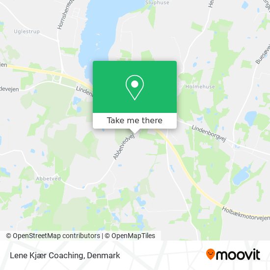 Lene Kjær Coaching map