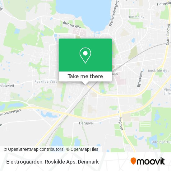 Elektrogaarden. Roskilde Aps map