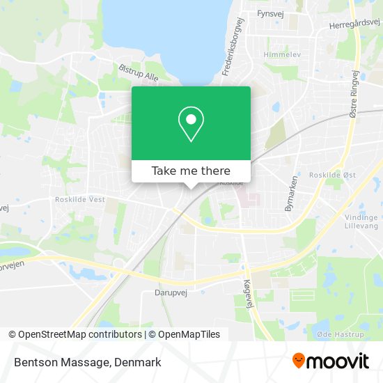 Bentson Massage map