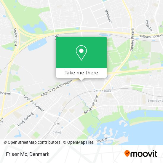 Frisør Mc map