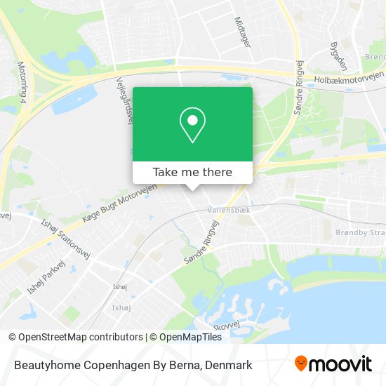 Beautyhome Copenhagen By Berna map