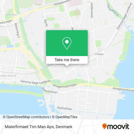 Malerfirmaet Tim Man Aps map