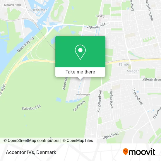 Accentor IVs map