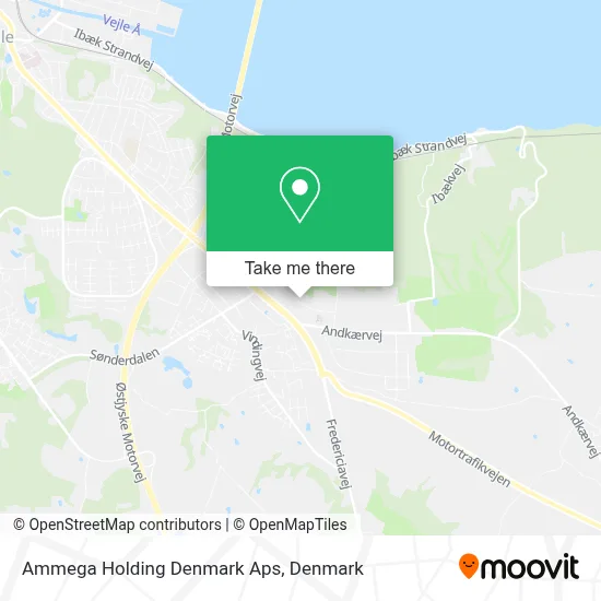 Ammega Holding Denmark Aps map