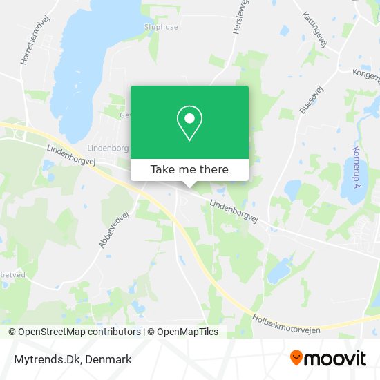Mytrends.Dk map