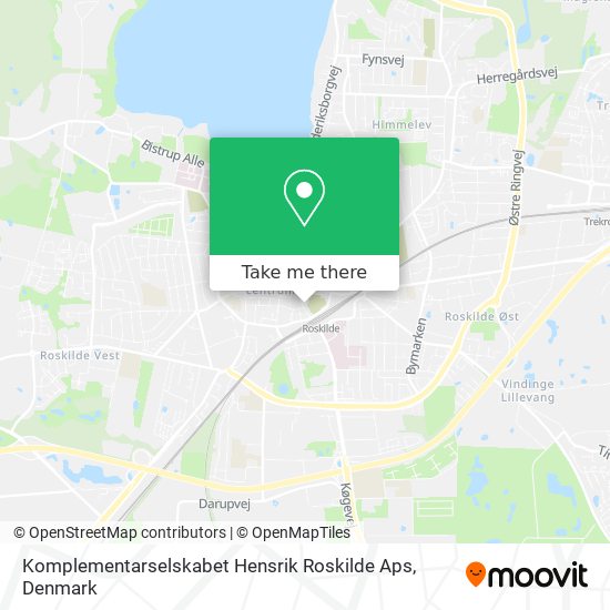 Komplementarselskabet Hensrik Roskilde Aps map