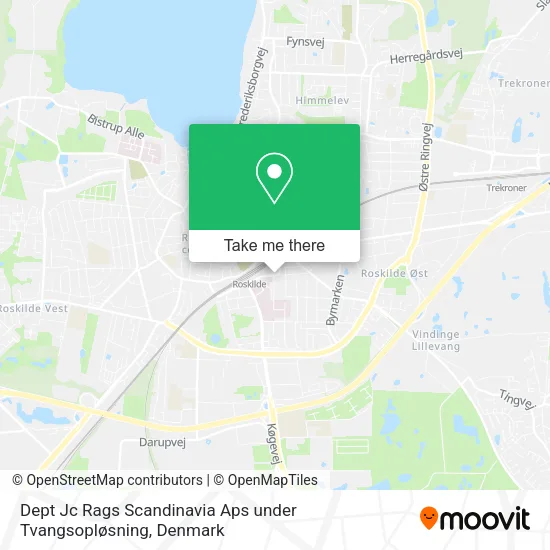 Dept Jc Rags Scandinavia Aps under Tvangsopløsning map