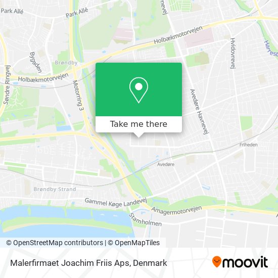 Malerfirmaet Joachim Friis Aps map