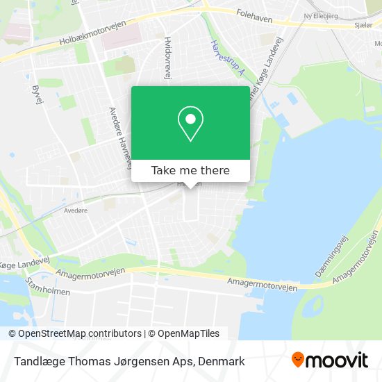 Tandlæge Thomas Jørgensen Aps map