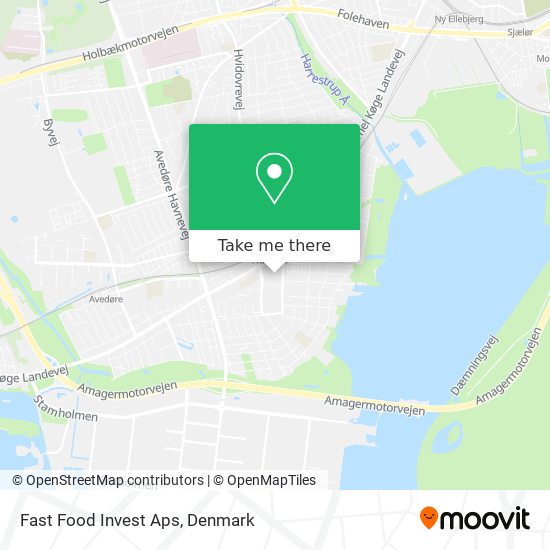 Fast Food Invest Aps map