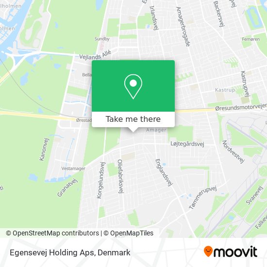 Egensevej Holding Aps map