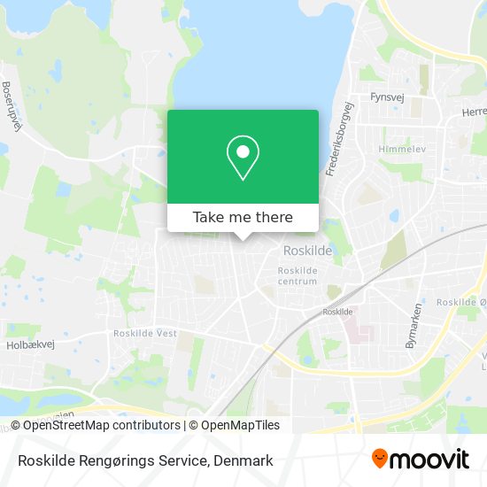 Roskilde Rengørings Service map