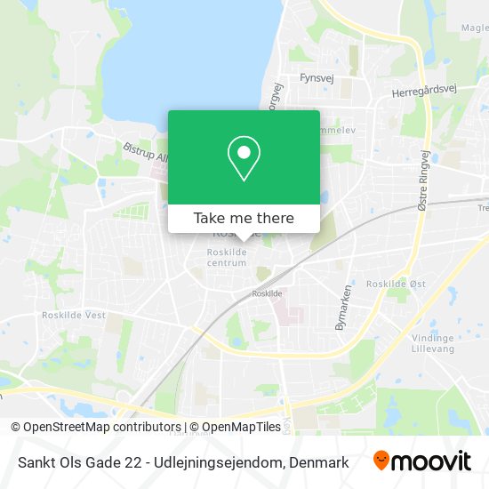 Sankt Ols Gade 22 - Udlejningsejendom map