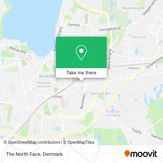 The North Face map