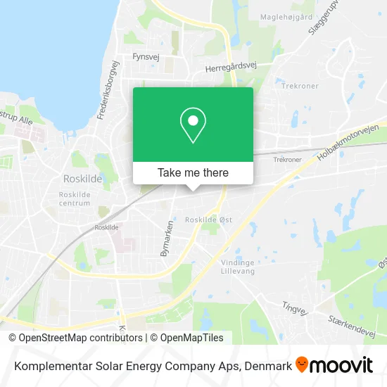 Komplementar Solar Energy Company Aps map