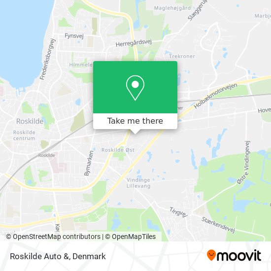 Roskilde Auto & map