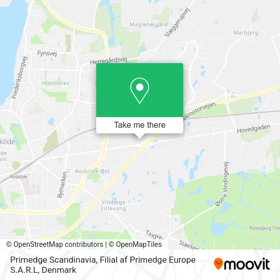 Primedge Scandinavia, Filial af Primedge Europe S.A.R.L map