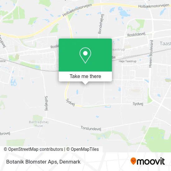 Botanik Blomster Aps map