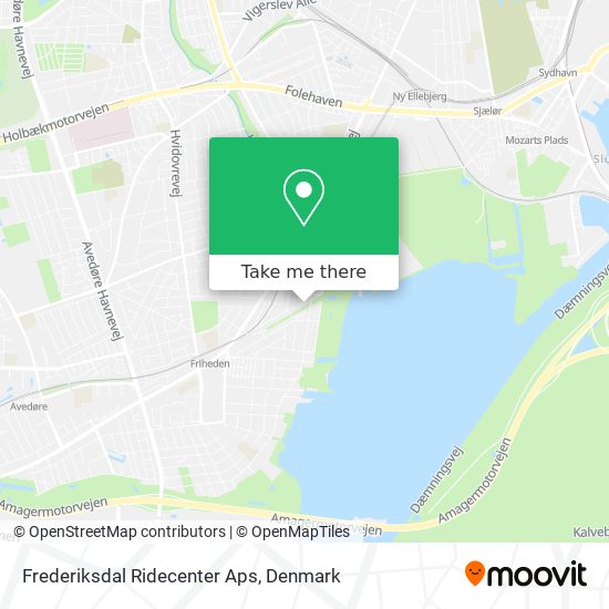 Frederiksdal Ridecenter Aps map