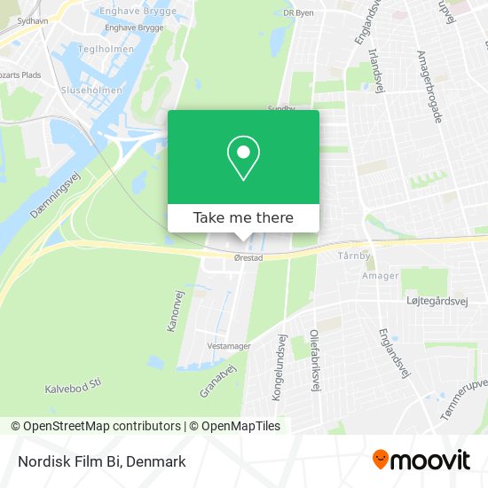 Nordisk Film Bi map