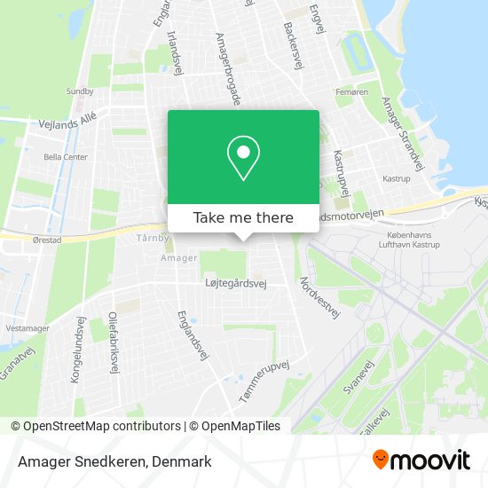 Amager Snedkeren map