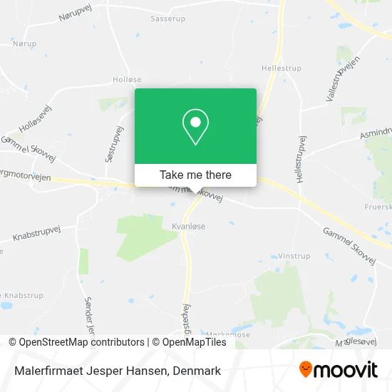Malerfirmaet Jesper Hansen map
