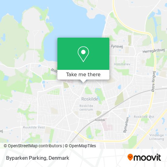 Byparken Parking map