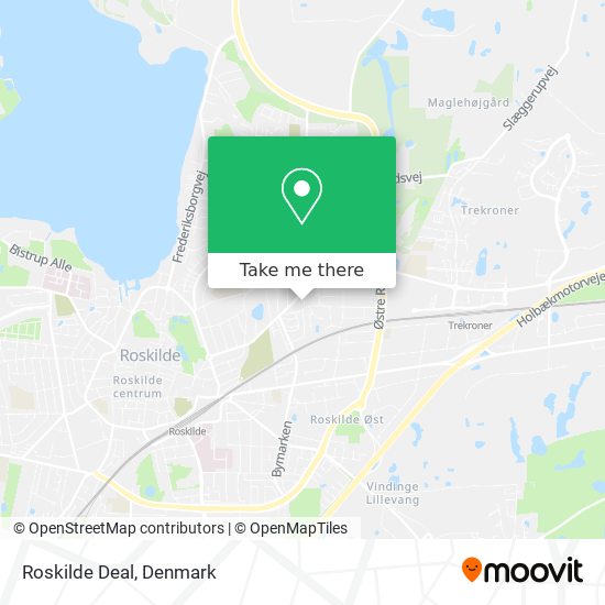 Roskilde Deal map