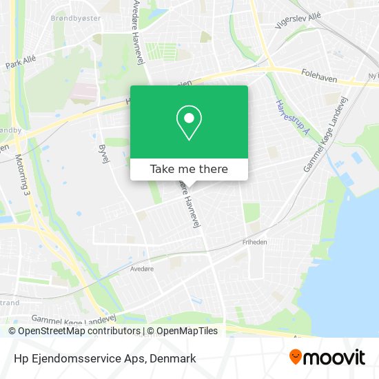 Hp Ejendomsservice Aps map