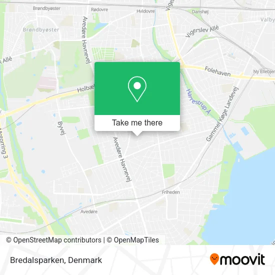 Bredalsparken map